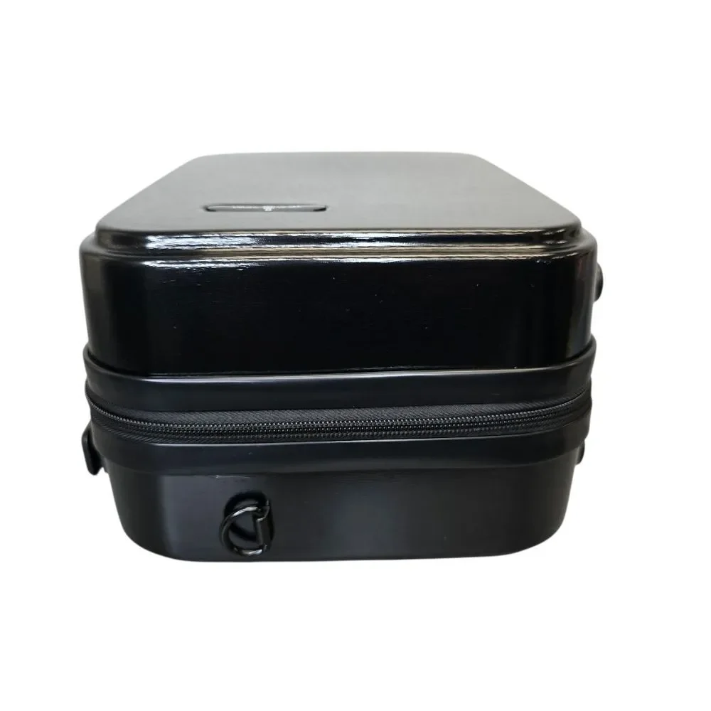 Travelarim Travel Heavy Duty Cosmetic Black Carry Case Zip Shoulder Strap